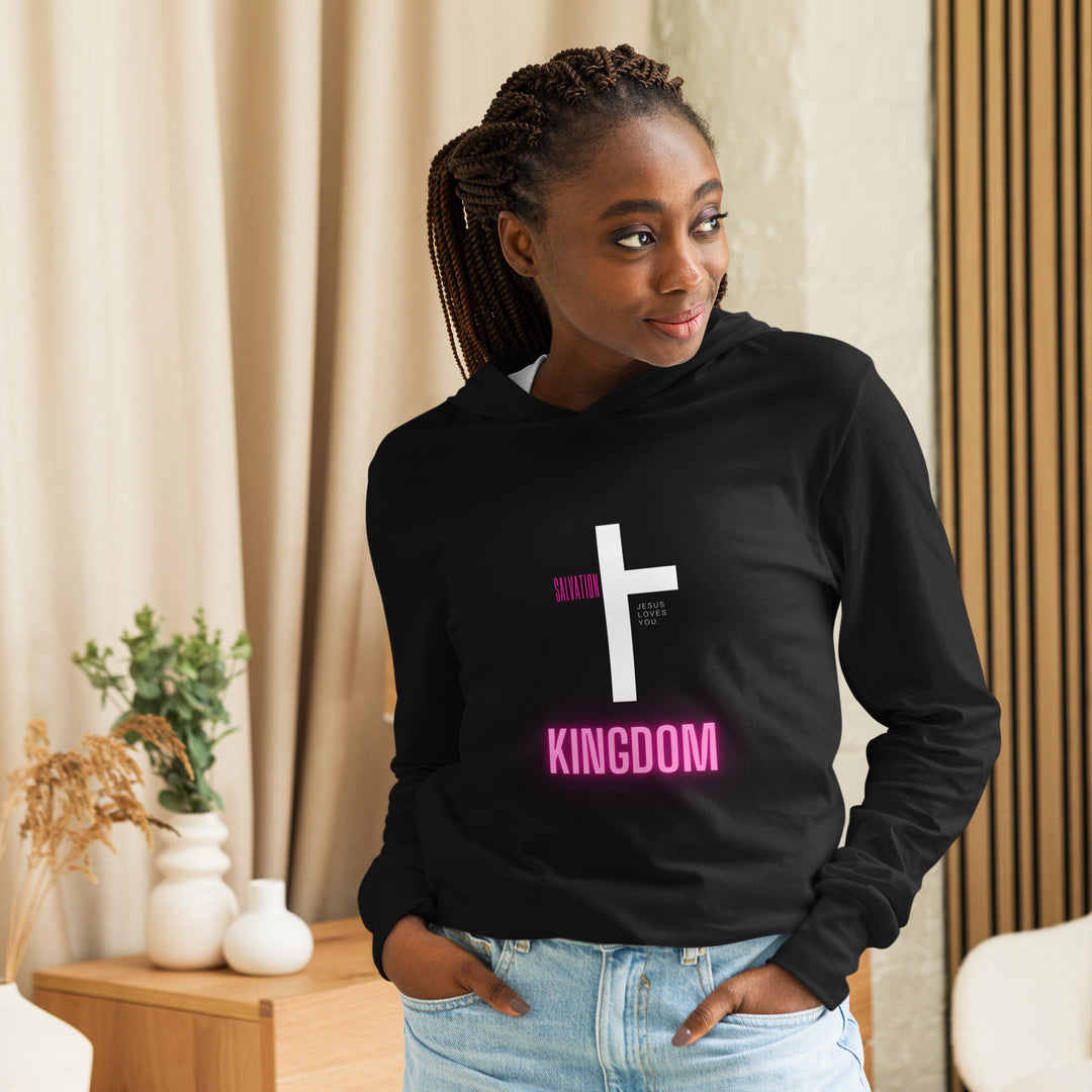 Black Long-Sleeve Kingdom Excellence T-Shirt Hoodie