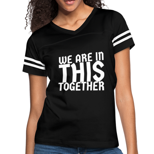 Women’s Vintage Sport "In This Together" - black/white