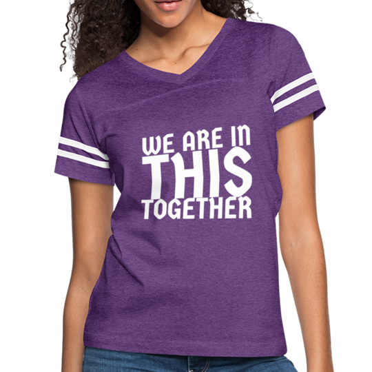 Women’s Vintage Sport "In This Together" - vintage purple/white