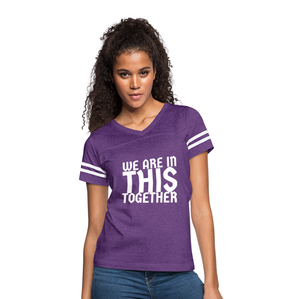 Women’s Vintage Sport "In This Together" - vintage purple/white