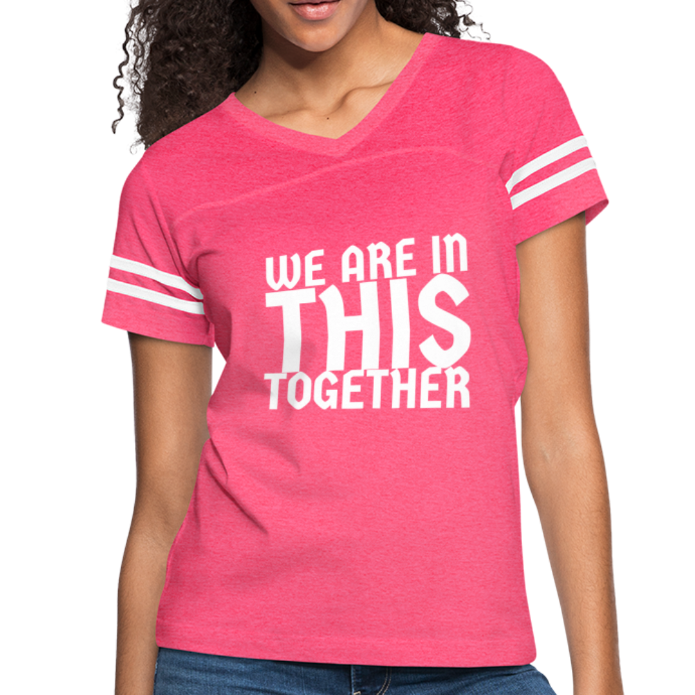 Women’s Vintage Sport "In This Together" - vintage pink/white