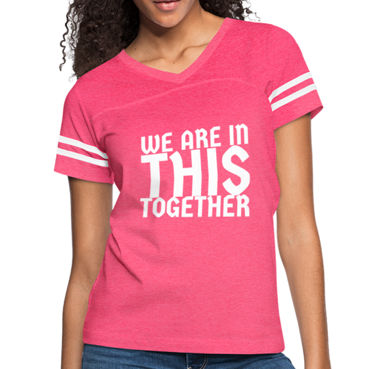 Women’s Vintage Sport "In This Together" - vintage pink/white