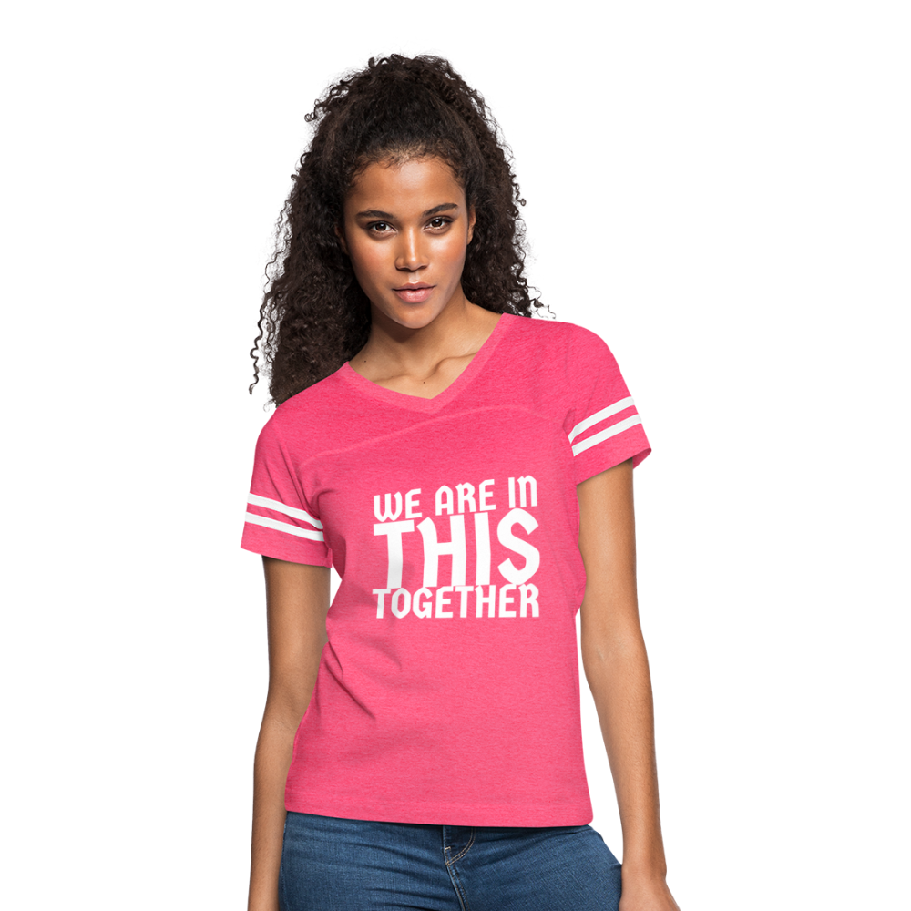 Women’s Vintage Sport "In This Together" - vintage pink/white