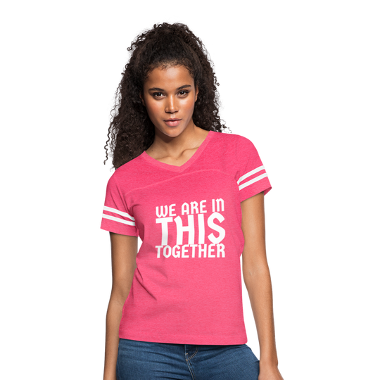 Women’s Vintage Sport "In This Together" - vintage pink/white